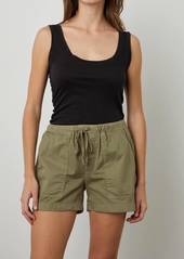 Velvet by Graham & Spencer Tenley Shorts In Moss