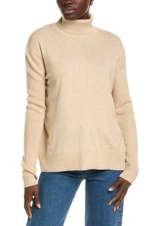 Velvet by Graham & Spencer Cashmere-Blend Mock Neck Sweater