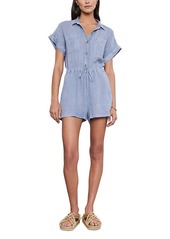 Velvet by Graham & Spencer Clare Linen Romper