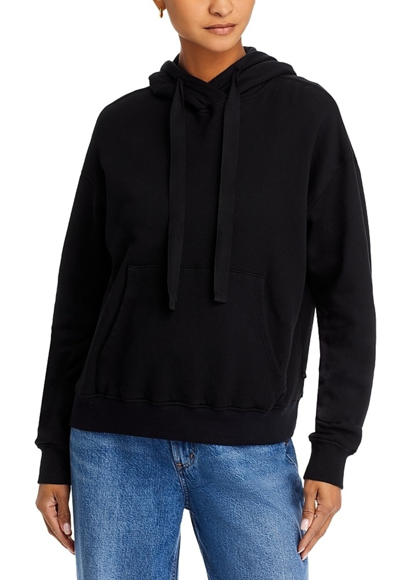 Velvet by Graham & Spencer Hooded Cotton Sweatshirt