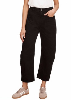 Velvet by Graham & Spencer Velvet by Graham and Spencer Women's Brylie Sanded Twill Straight Leg Pant