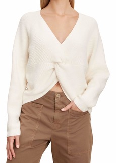 VELVET BY GRAHAM & SPENCER Women's Caitlyn Boucle Multi-Way Wear Sweater