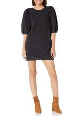 VELVET BY GRAHAM & SPENCER Women's Eliah Corduroy Puff Sleeve Dress  L