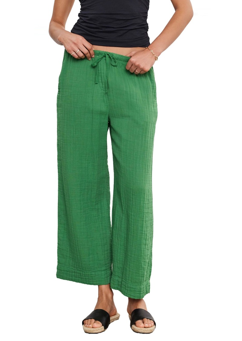 VELVET BY GRAHAM & SPENCER Women's Franny Cotton Gauze Pant