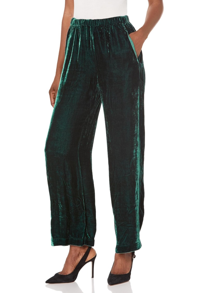 Velvet by Graham & Spencer Women's Frida Silk Velvet Pants