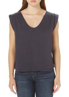 VELVET BY GRAHAM & SPENCER Women's Jayla Cotton Gauze Top