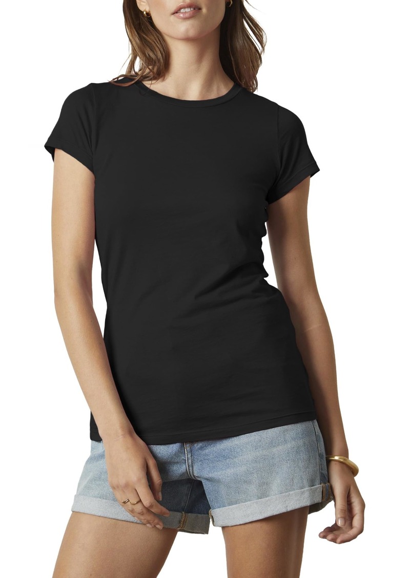 Velvet by Graham & Spencer womens Jemma Crewneck Tee T Shirt   US