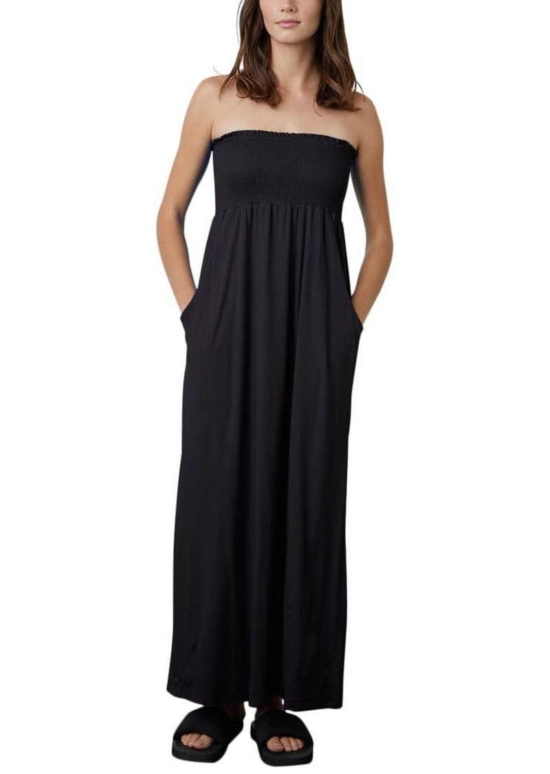 VELVET BY GRAHAM & SPENCER Women's Jocelyn Gauzy Whisper Novelty Strapless Dress  XS