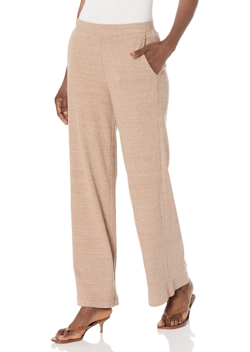 Velvet by Graham & Spencer Women's Kacie 2x1 Brushed Rib Pants