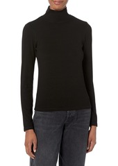 VELVET BY GRAHAM & SPENCER Women's Kaylie Long Sleeve Turtle Neck Shirt