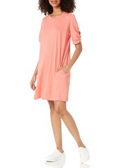 Velvet by Graham & Spencer womens Kesha Cotton Slub T-shirt Casual Dress   US