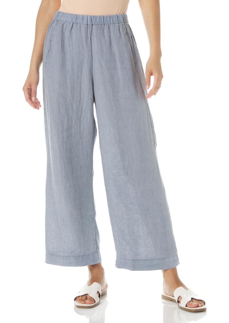 VELVET BY GRAHAM & SPENCER Women's Lola Woven Linen Pant