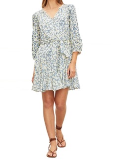 VELVET BY GRAHAM & SPENCER Women's Mariah Floral Cotton Short Dress