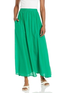 Velvet by Graham & Spencer womens Mariela Silk Cotton Voile Ankle Length Skirt   US