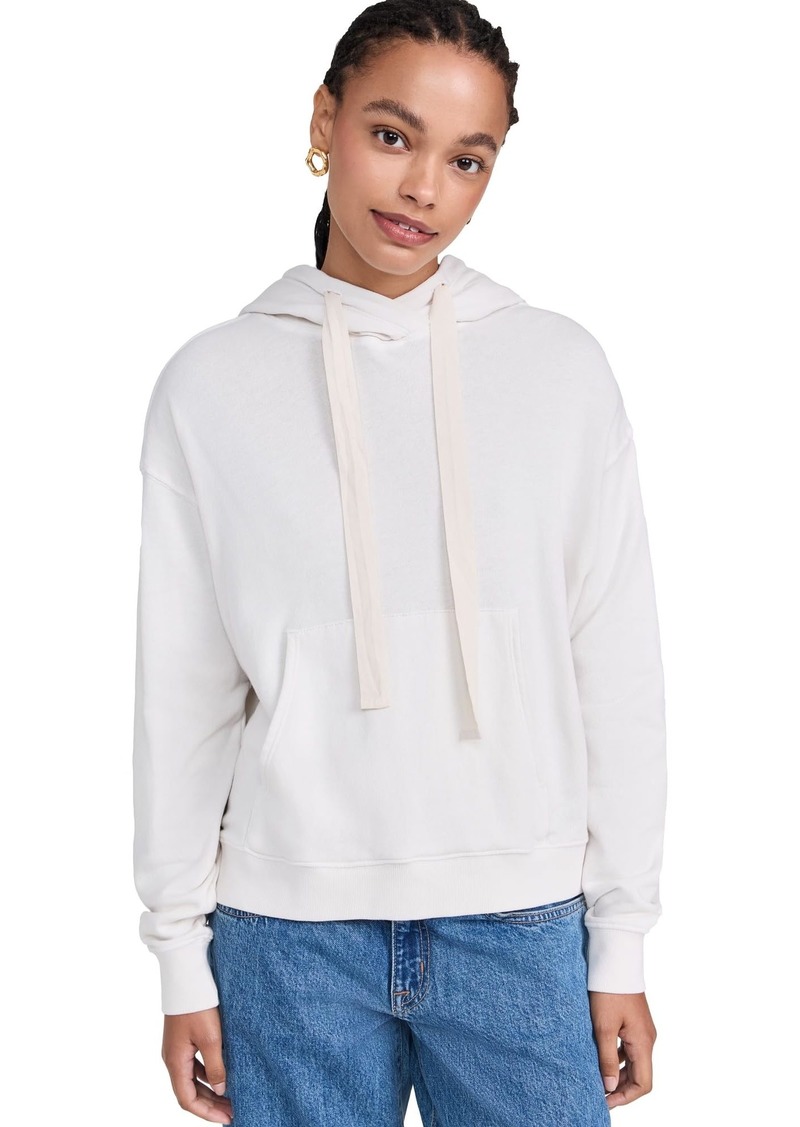 Velvet by Graham & Spencer Women's Ojai Sweatshirt  White L