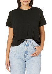 VELVET BY GRAHAM & SPENCER Women's Sable Vintage Slub T-Shirt  XL