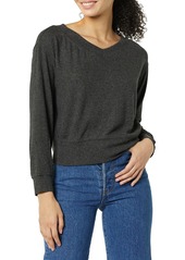 VELVET BY GRAHAM & SPENCER Women's Sloe Cozy Lux Pull-On Sweater  XL
