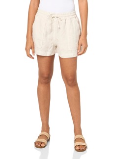 VELVET BY GRAHAM & SPENCER Women's Sutton Heavy Linen Shorts