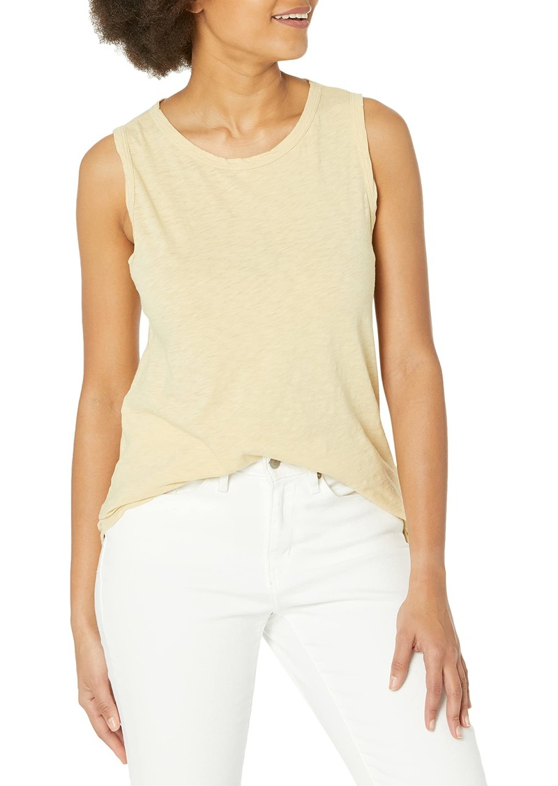 Velvet by Graham & Spencer womens Taurus Cotton Slub Wide Strap Tank Top Cami Shirt   US