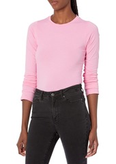 VELVET BY GRAHAM & SPENCER Women's Zofina Gauzy Whisper Longsleeve Tee  XS