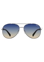 Velvet by Graham & Spencer Velvet Eyewear Bonnie 52mm Gradient Aviator Sunglasses