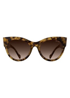 Velvet by Graham & Spencer Velvet Eyewear Chelsea 55mm Gradient Cat Eye Sunglasses