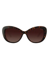 Velvet by Graham & Spencer Velvet Eyewear Chrystie 55mm Cat Eye Sunglasses