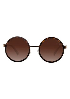 Velvet by Graham & Spencer Velvet Eyewear Essie 52mm Gradient Round Sunglasses