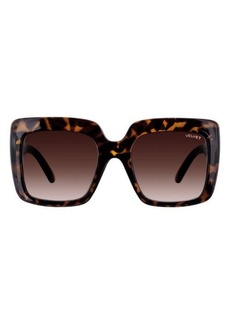 Velvet by Graham & Spencer Velvet Eyewear Gina 57mm Square Sunglasses