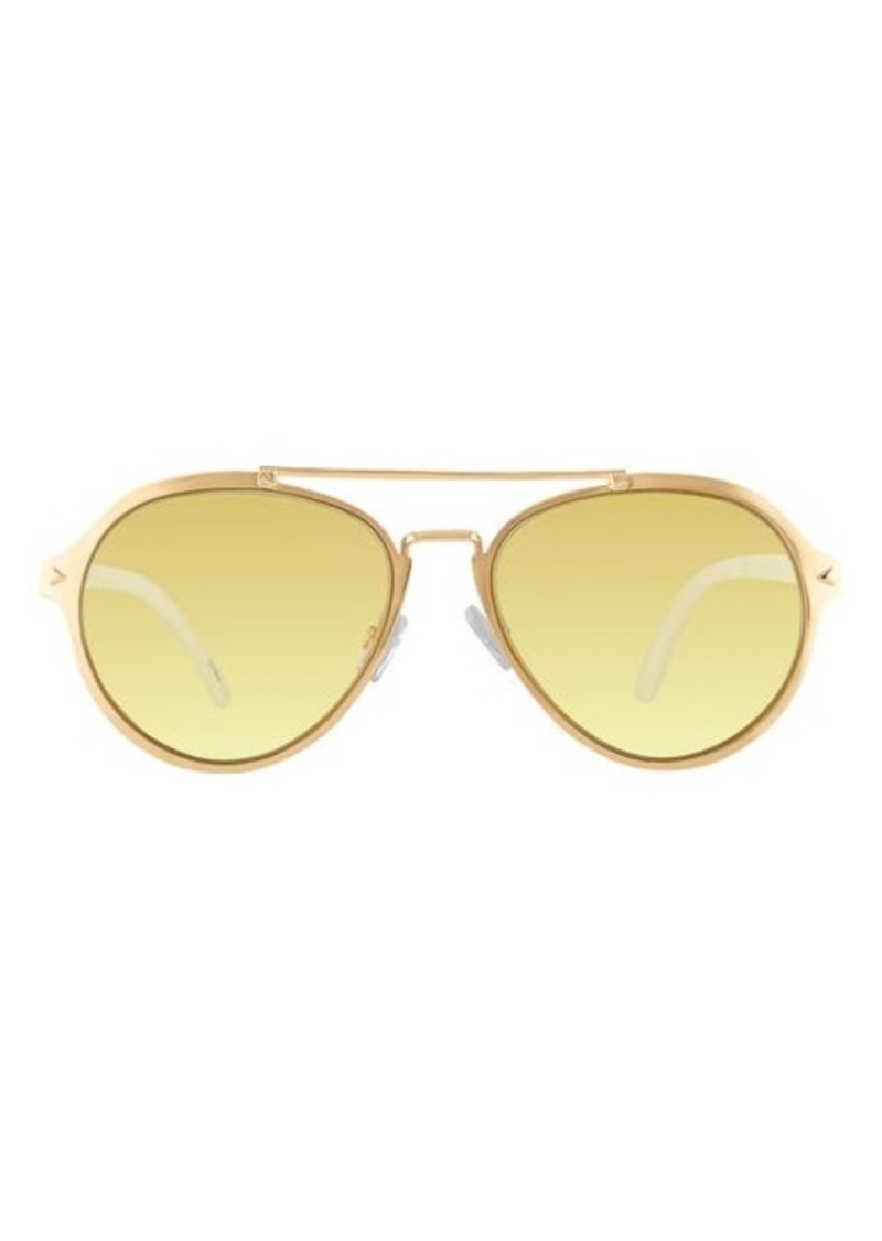 Velvet by Graham & Spencer Velvet Eyewear Jesse 55mm Aviator Sunglasses