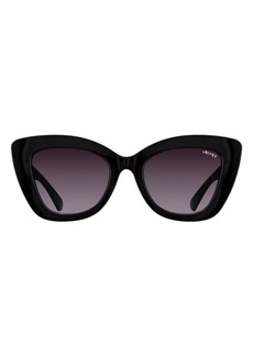 Velvet by Graham & Spencer Velvet Eyewear Maya 57mm Gradient Cat Eye Sunglasses