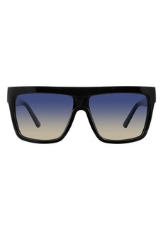 Velvet by Graham & Spencer Velvet Eyewear Melania 58mm Gradient Shield Sunglasses