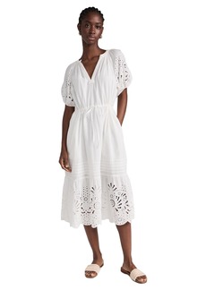 Velvet by Graham & Spencer Velvet Women's Nadia Dress  White XS