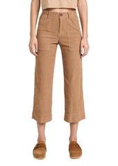 Velvet by Graham & Spencer Velvet Women's Vera Corduroy Wide Leg Pants  Tan