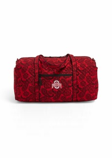 Vera Bradley Women's Cotton Collegiate Large Travel Duffle Bag (Multiple Teams Available)