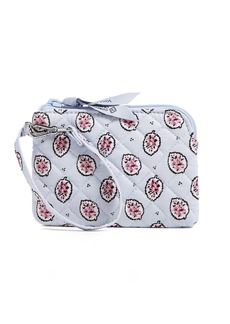 Vera Bradley Cotton Clip & Zip Mini Pouch Wallet