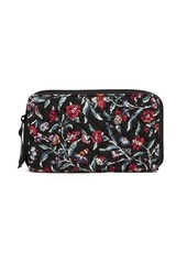 Vera Bradley Cotton Deluxe Travel Wallet with RFID Protection