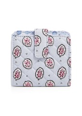 Vera Bradley Cotton Finley Small Wallet with RFID Protection