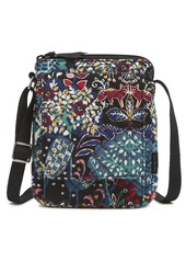 Vera Bradley Cotton Mini Hipster Crossbody Purse with RFID Protection