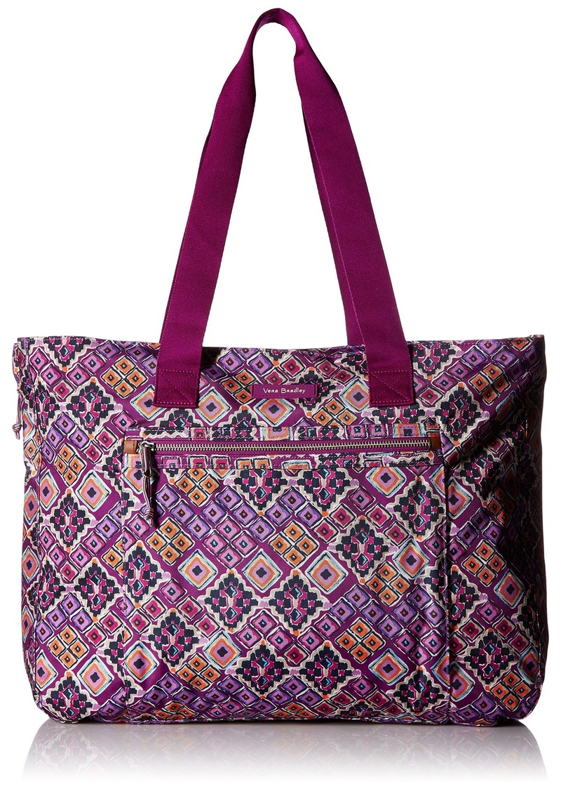 vera bradley lighten up expandable tote