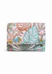 Vera Bradley Recycled Cotton Riley Compact Wallet with RFID Protection