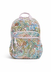 Vera Bradley Recycled Cotton XL Campus Backpack