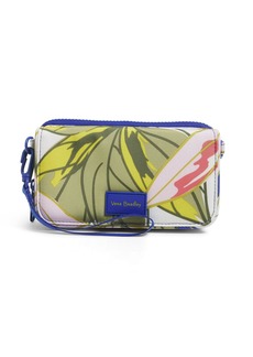 Vera Bradley Recycled Lighten Up Reactive Compact Crossbody Purse with RFID Protection