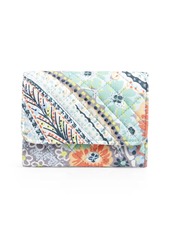 Vera Bradley Women's Cotton Riley Compact Wallet With RFID Protection