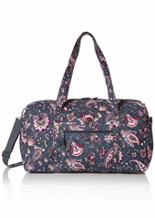 Vera Bradley Women's Signature Cotton Large Travel Duffel Bag