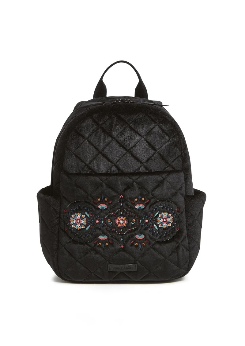 Vera Bradley Velvet Small Backpack