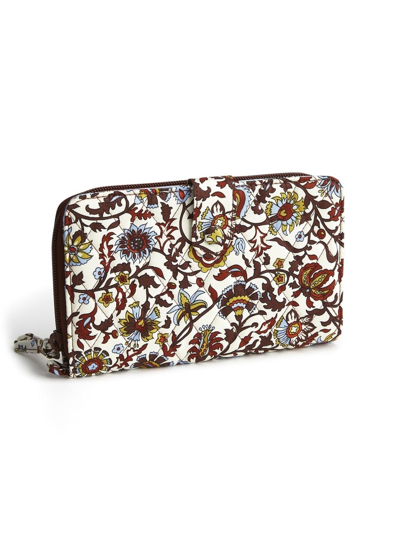 Vera Bradley Women's Cotton Large Tab Wallet