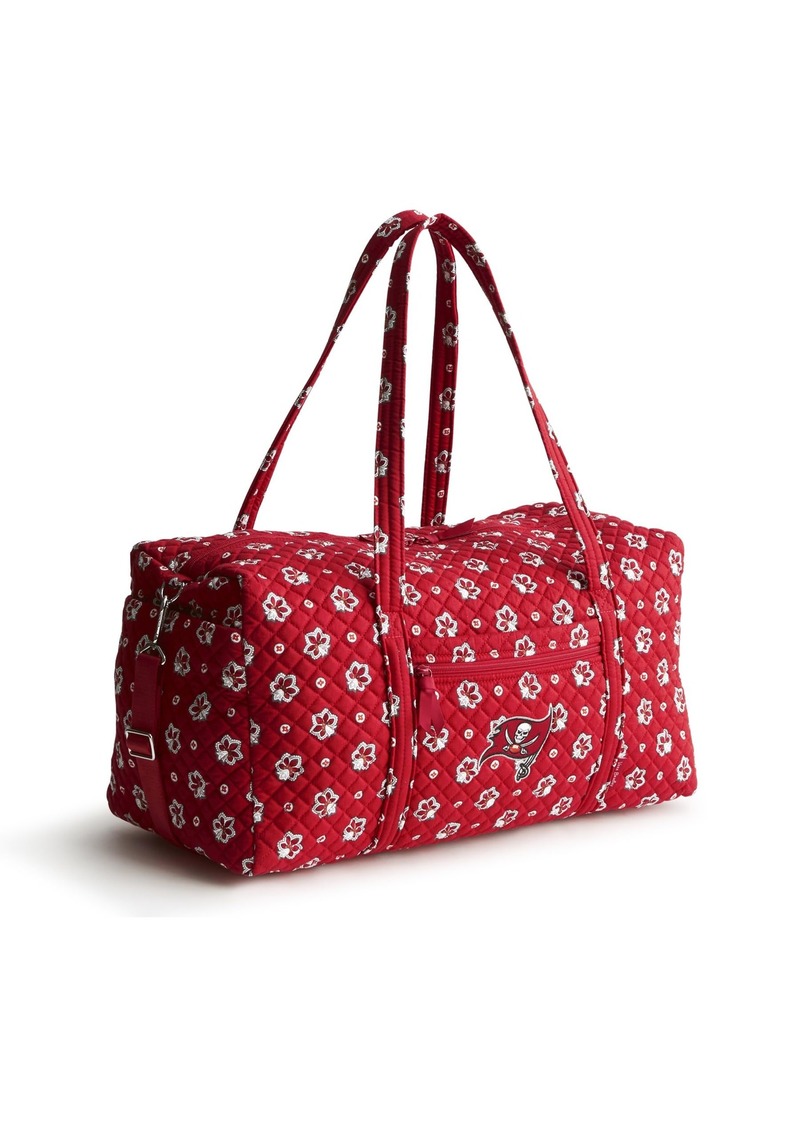 Vera Bradley Women's Cotton NFL Large Travel Duffel Bag (Multiple Teams Available)