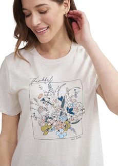 Vera Bradley Women's Cotton Short Sleeve Crewneck Graphic T-shirt (Extended Size Range)