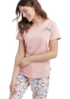 Vera Bradley Women's Cotton Short Sleeve Crewneck Pajama T-shirt (Extended Size Range)